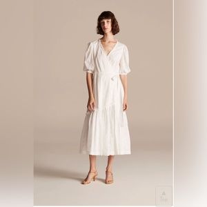 Rebecca Taylor La Vie Eyelet Wrap Dress. Like new!